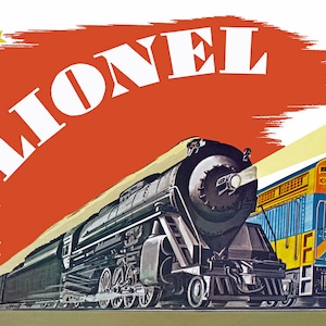 Lionel Trains - 1969 Vintage-Style Poster