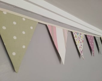 Shabby Chic Bunting - random designs