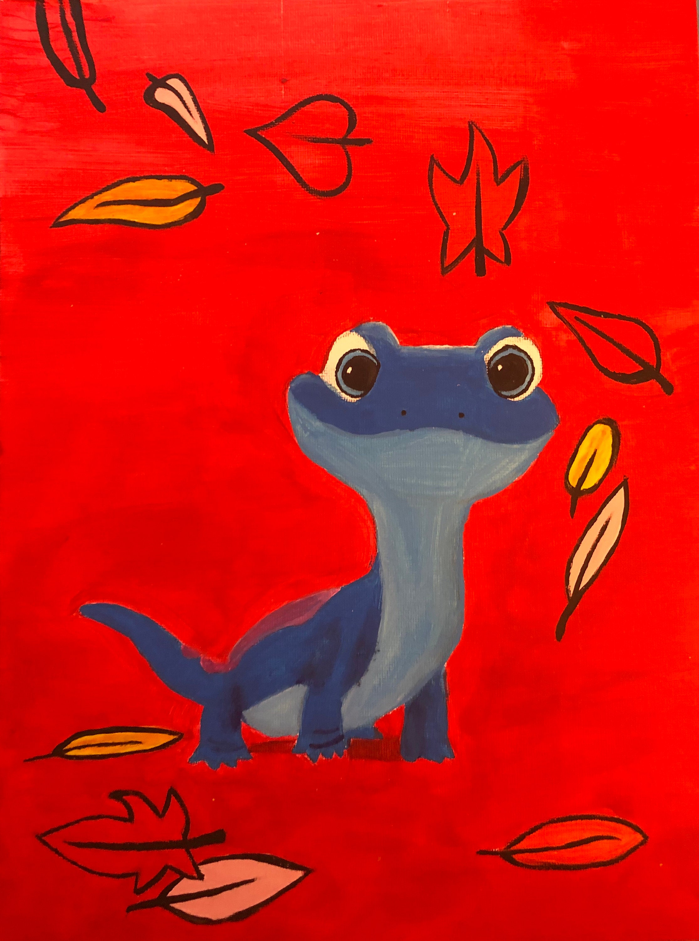 Finally! The Official Name Of The Lizard In Frozen 2 Is... - 1d0syx3