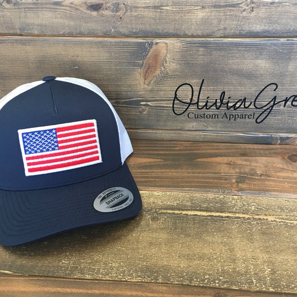 American Flag Hat