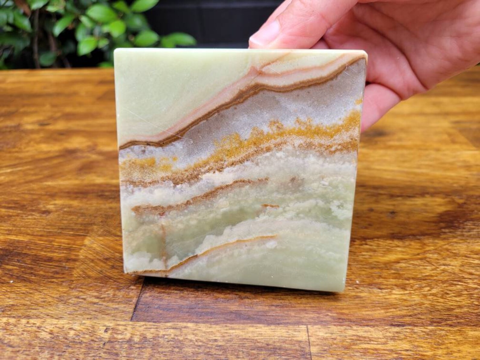 Vintage Green Alabaster Ashtray Etsy