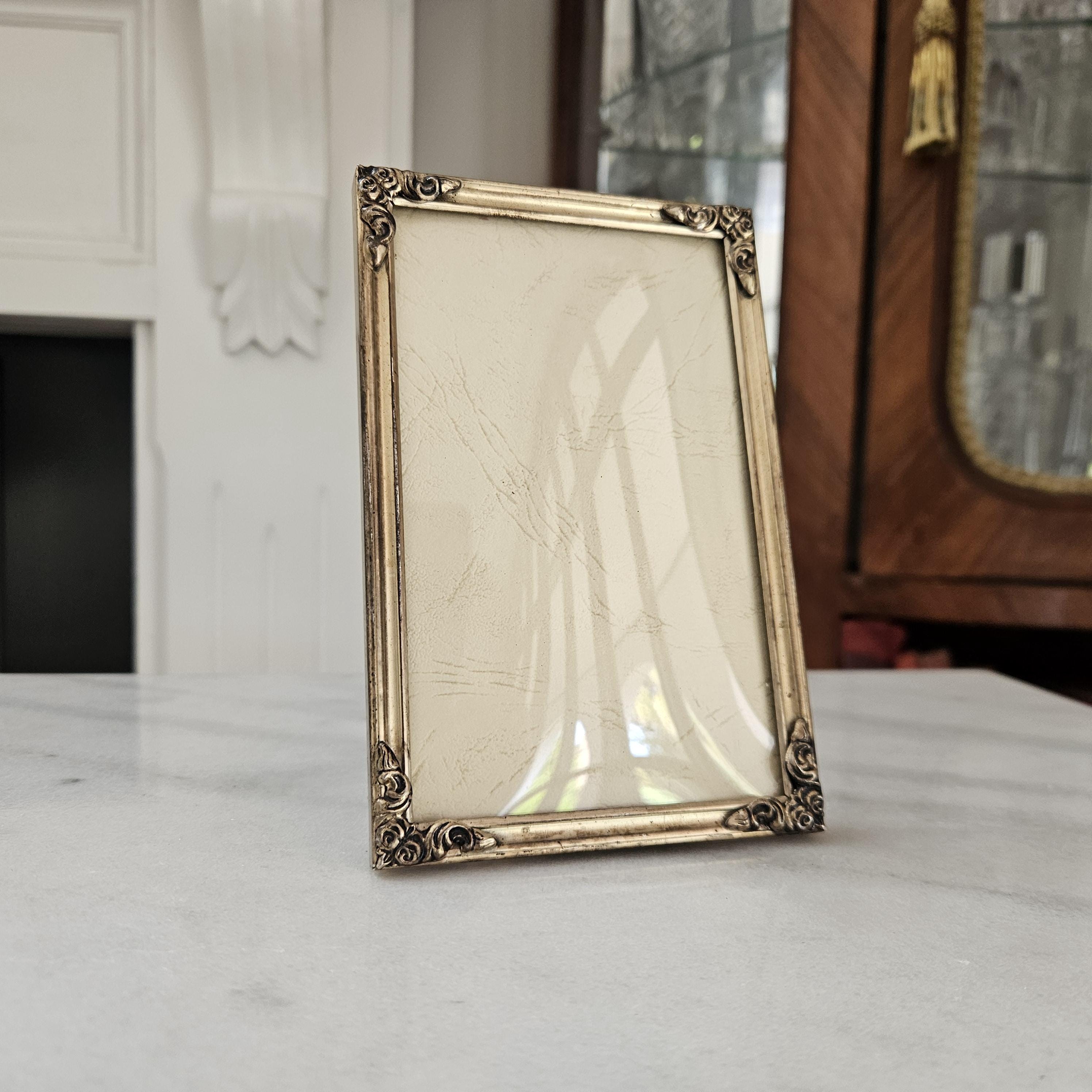【セール中】ヴィンテージブラスフレームコンヴェックスグラス PF0025 Convex Glass Brass - Etsy