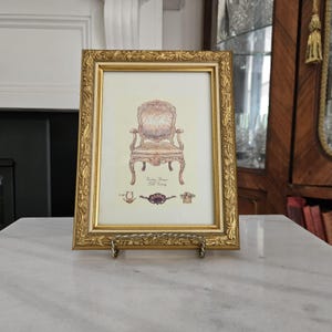 Vintage Gilt Ornate Picture Frame