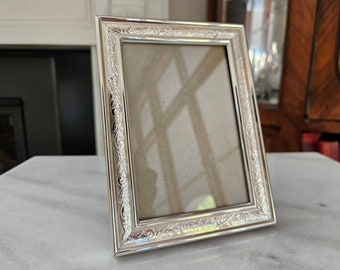 Vintage Silverplated Ornate Picture Frame 9 x 13 cm