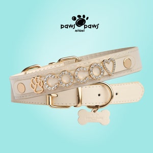 Etsy louis vuitton dog collar clearance