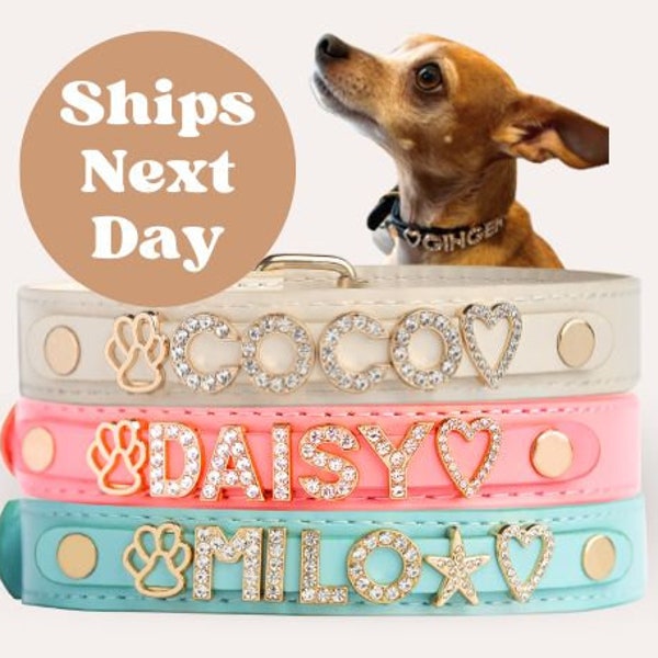 Jeweled Dog Collars Etsy