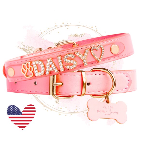 Jeweled Dog Collars Etsy