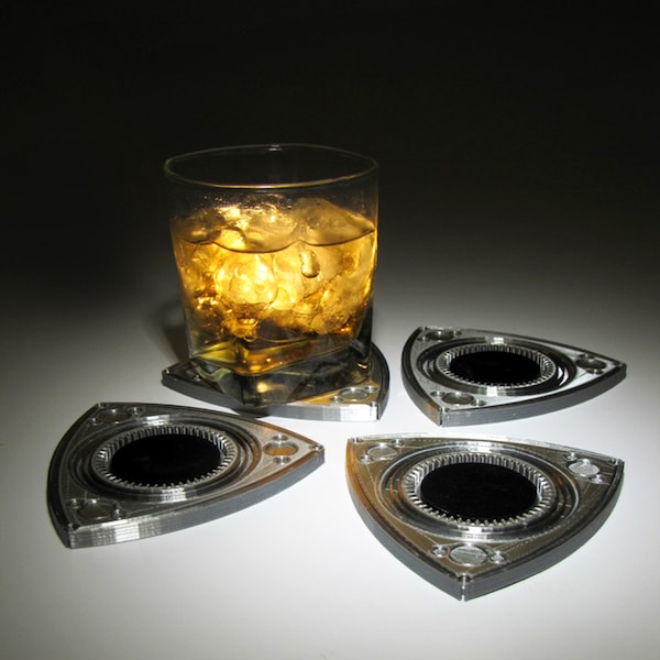 Mazda Rotary Engine Rotor Drink Coaster (single coaster)