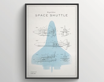 NASA 1981: Space Shuttle Poster by Anderson Design Group