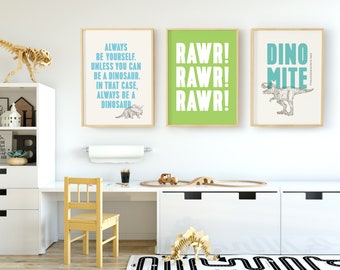 tyrannosaurus rex dinosaur art for nursery printable, paleontology print digital download, dinosaur poster, dinosaur nursery, science gift