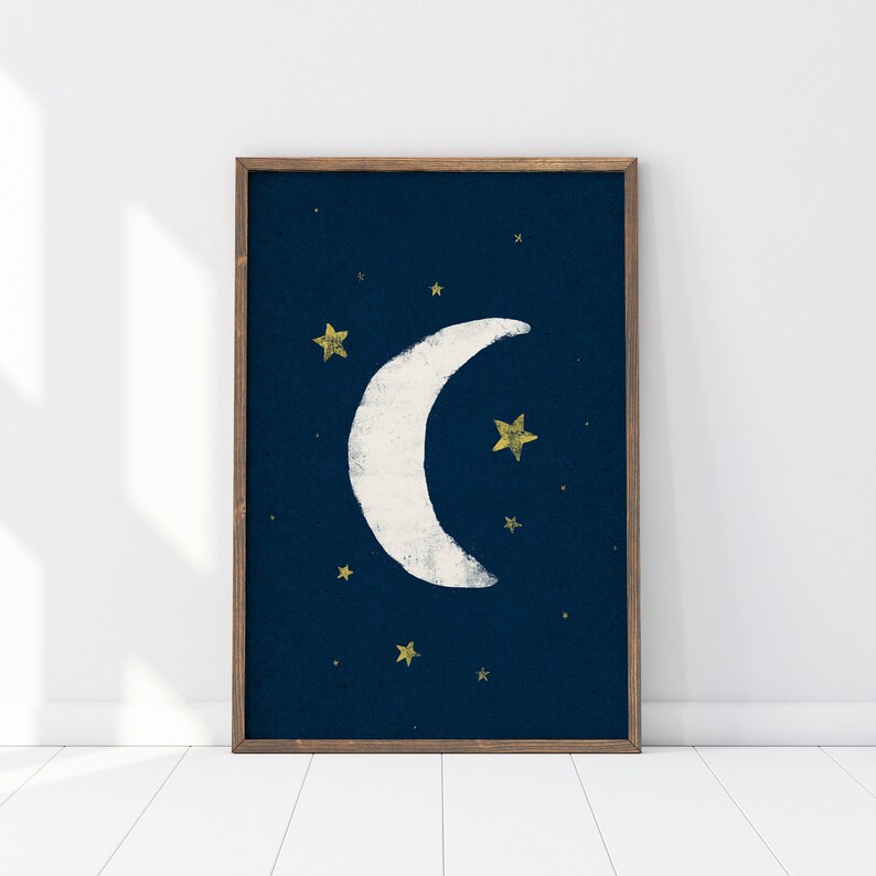 Twinkle Twinkle Little Star Nursery Prints, Series of 4, Digital ...