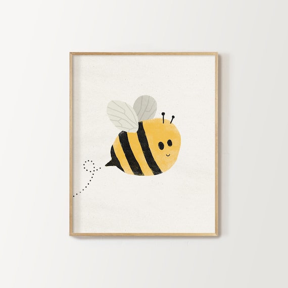 bee nursery decor