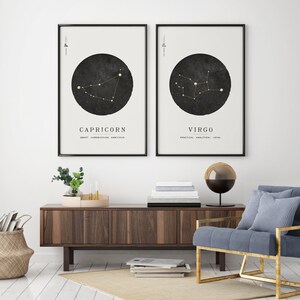 taurus astrology print digital download image 2