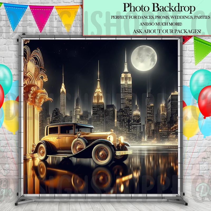 Harlem Nights Theme Template Etsy