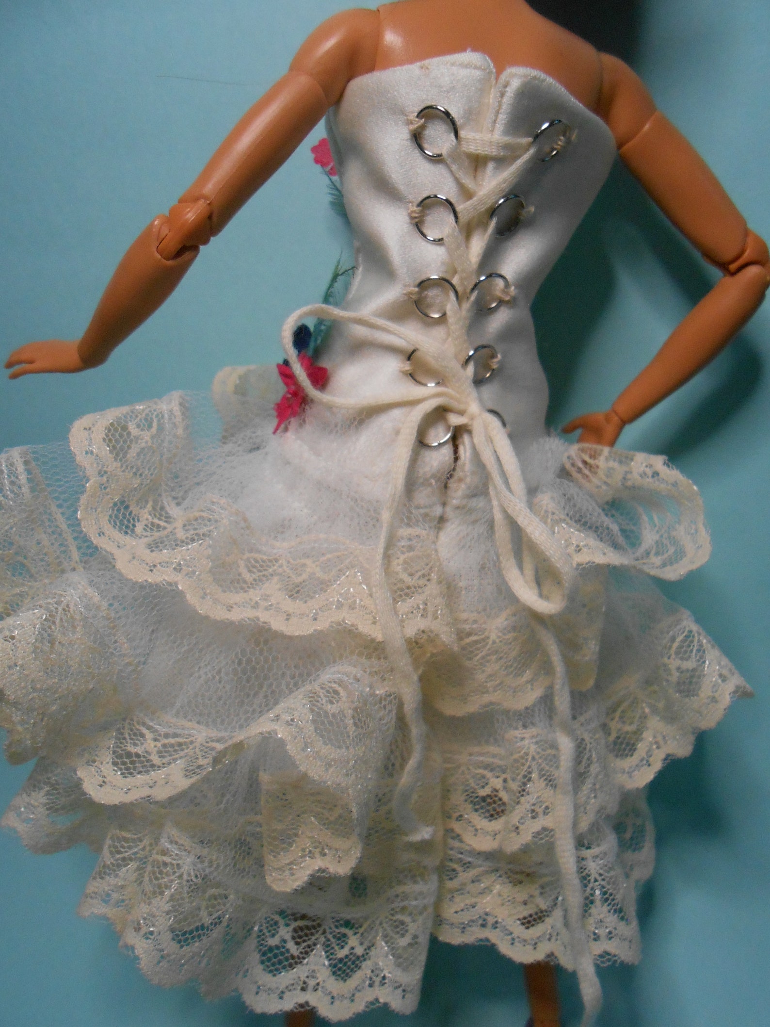 Dress Barbie Corset Strapless Dress for Barbie Ivory Dress - Etsy