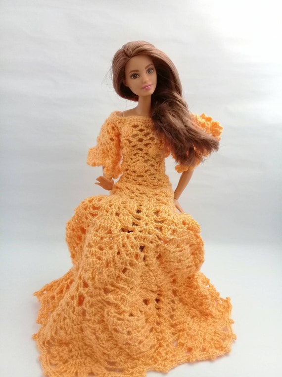 barbie orange dress