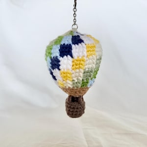 BTS hyyh forever young hot air balloon crochet keychain/charm | for BTS Army