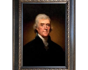 Puede incluir: Un retrato enmarcado de un hombre con cabello blanco y una expresión seria. El retrato está sobre un fondo oscuro y enmarcado en un marco negro y dorado ornamentado. El hombre lleva un abrigo oscuro y una camisa blanca con cuello.