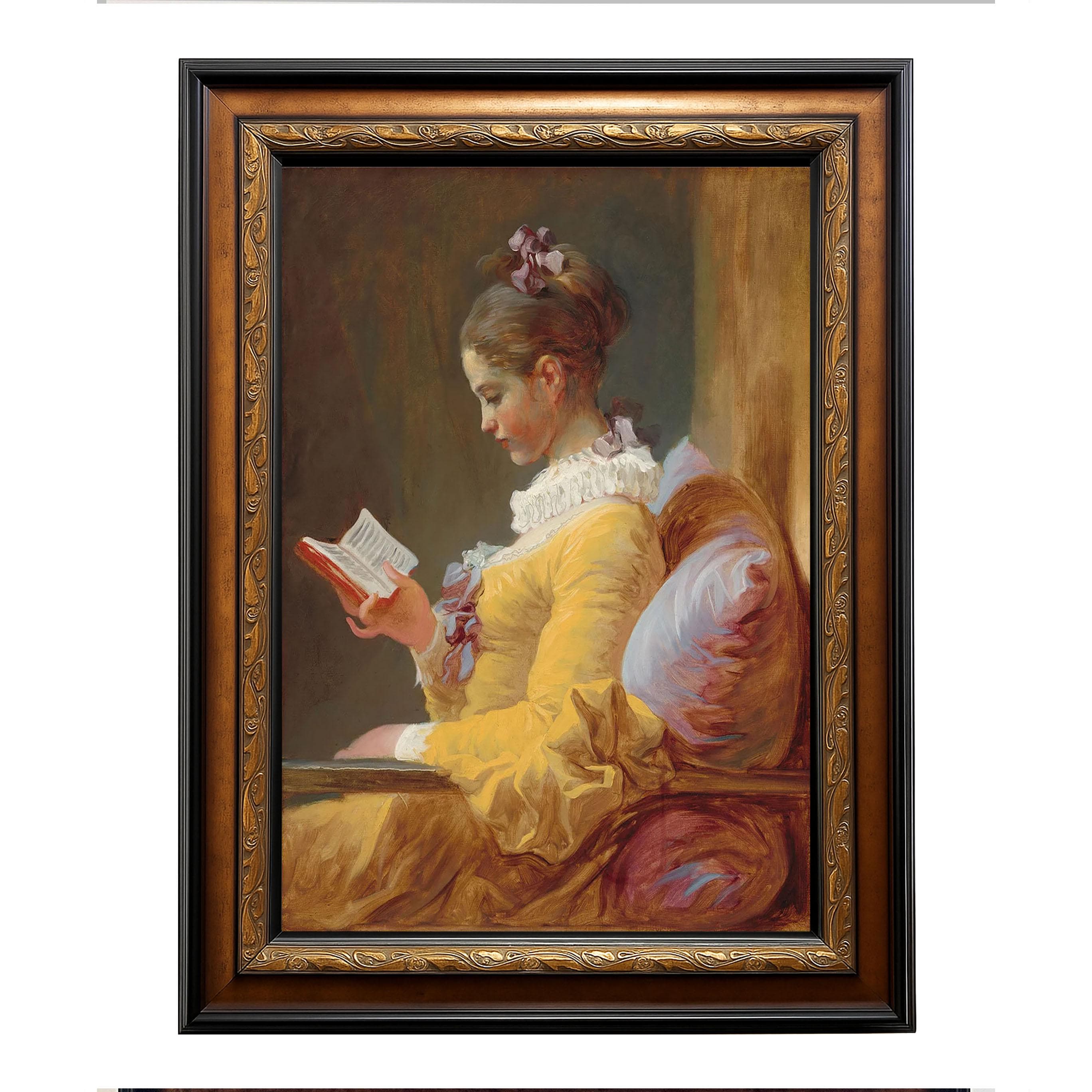ジャン・オノレ・フラゴナール作「読書する少女」、1770年頃 ロココ