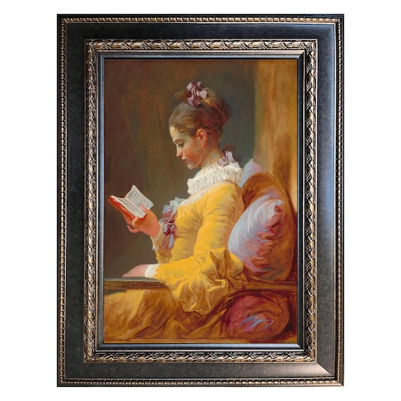 ジャン・オノレ・フラゴナール作「読書する少女」、1770年頃 ロココ