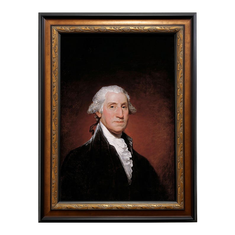 Portrait of George Washington – Federal Period Masterpiece by Gilbert ...