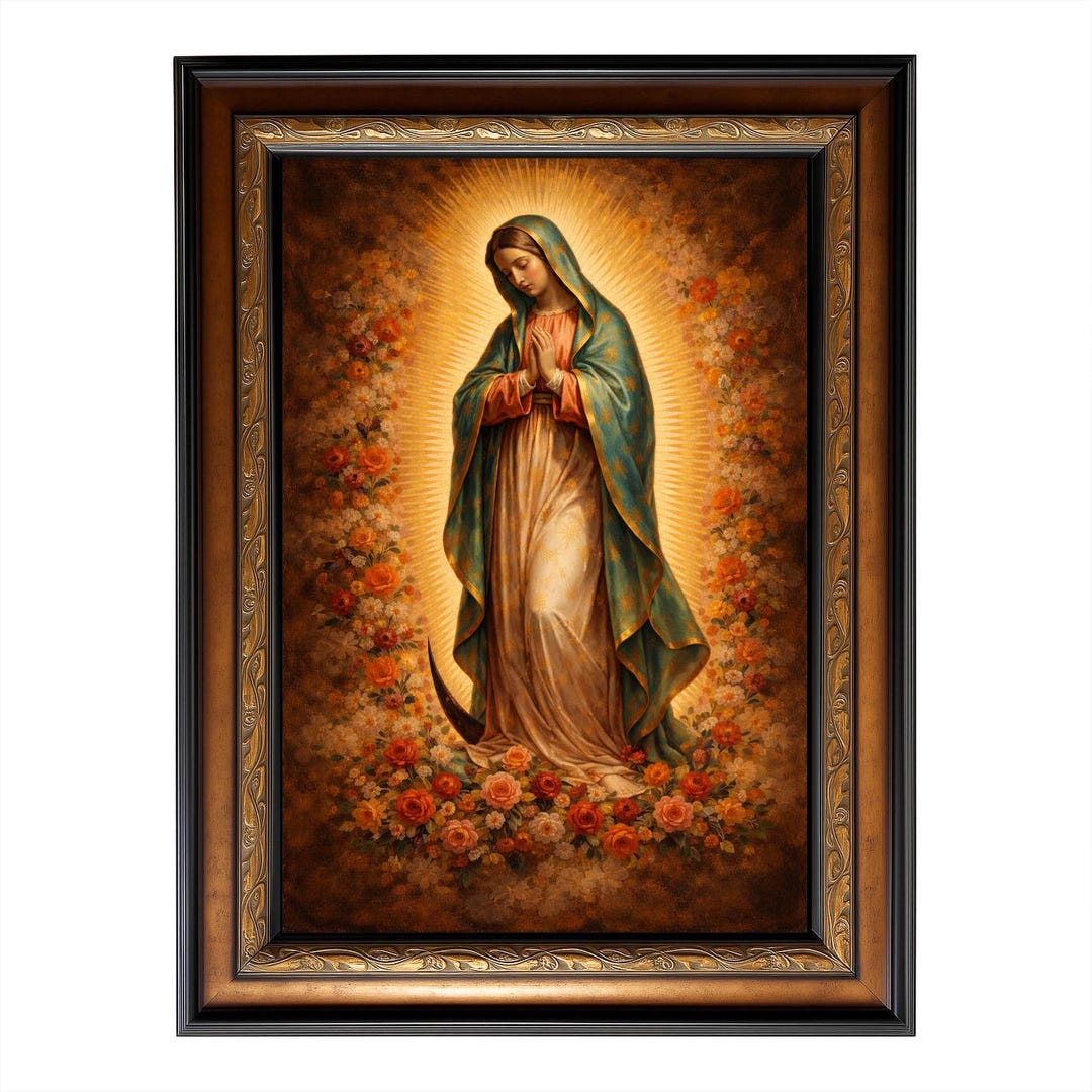 Our Lady of Guadalupe – Framed Catholic Religious Art, Virgin Mary ...