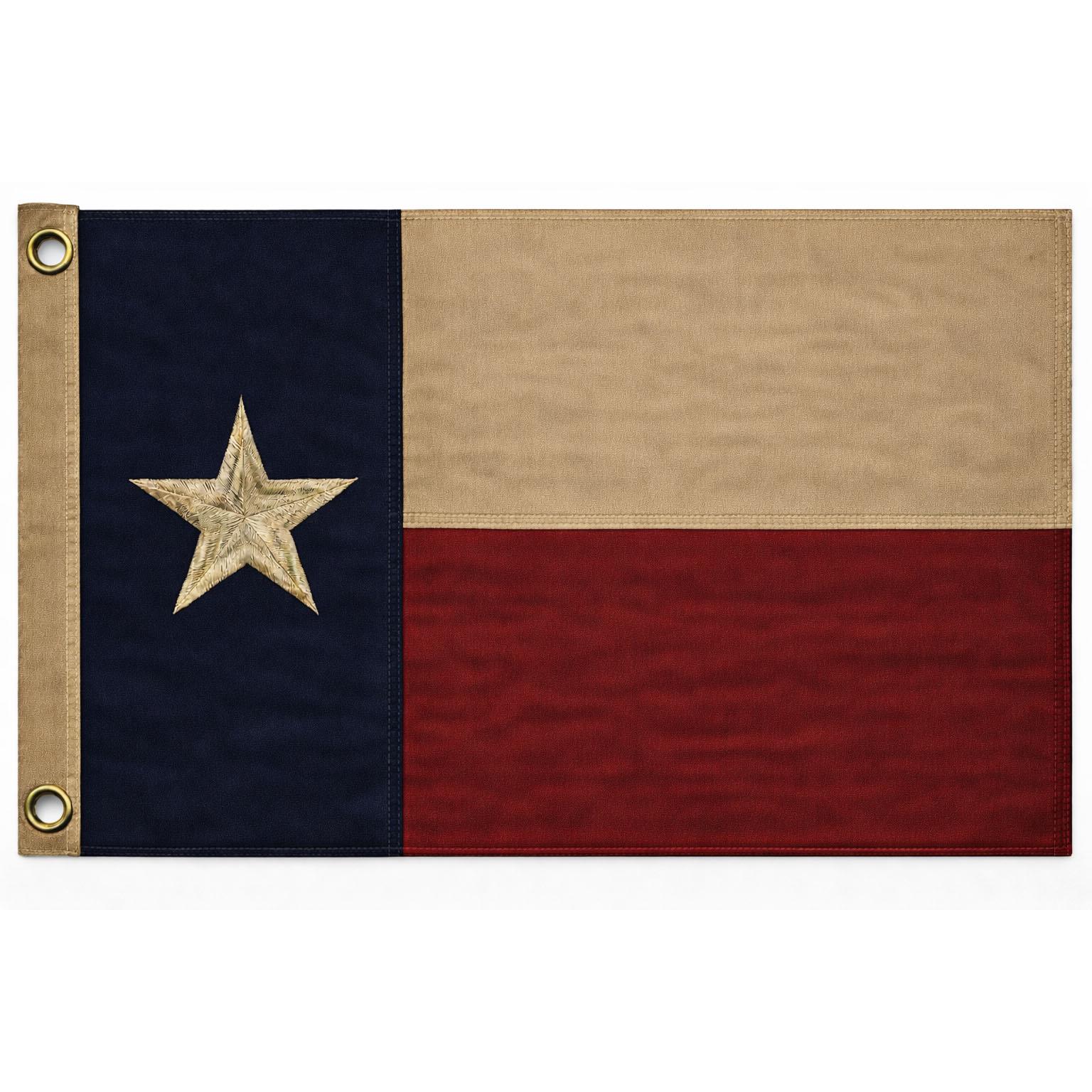 Large Texas Flag Wall Art Framed Vintage Rustic Western Lone Star Decor ...