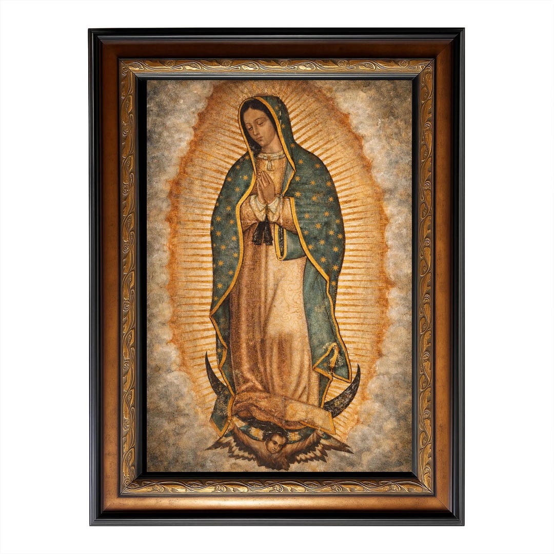 Our Lady of Guadalupe – Framed Catholic Religious Art, Virgin Mary ...