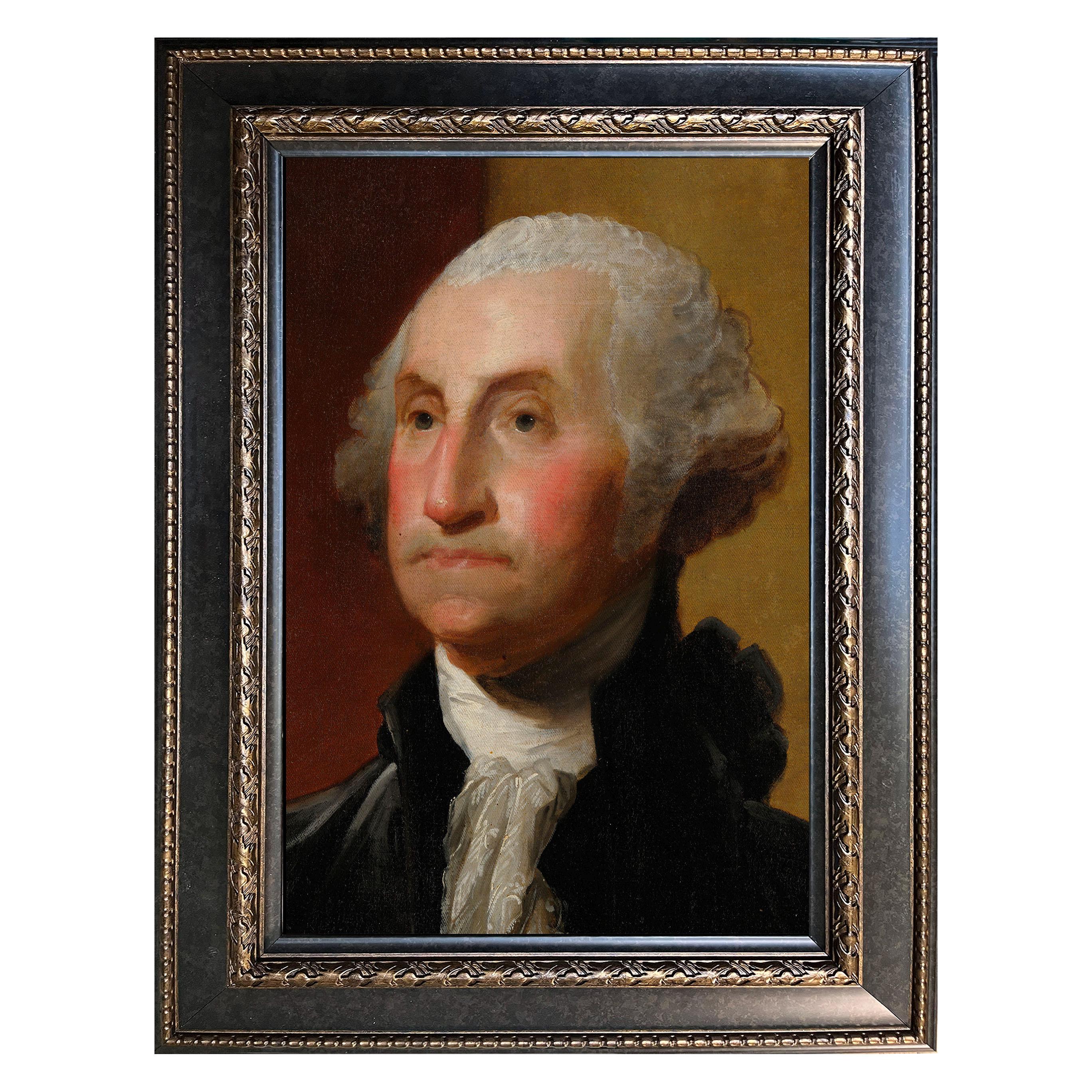 George Washington Framed 42x30 Lansdowne Portrait American History