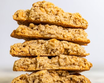 Oatmeal Butterscotch Chip Cookies, Gift for Food Lovers, Gourmet Cookie Lover Gift, Cookies By The Dozen, Large Oatmeal Cookies for Birthday
