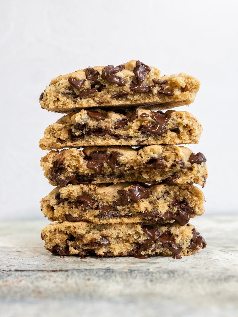 Fresh Homemade Vegan Gluten Dairy Egg Free Chocolate Chip Cookies Baked Goods Gift