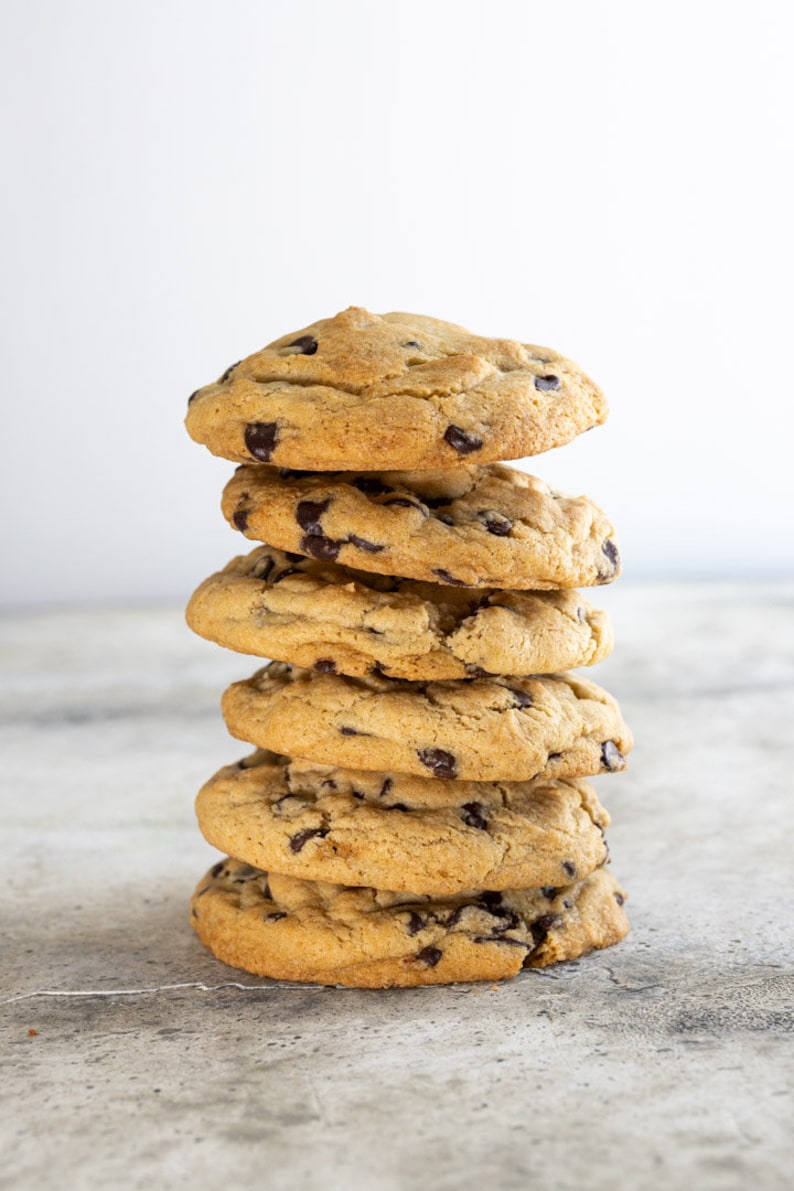 Stack of Whole Vegan Gluten Free Cookies