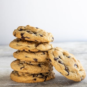 Vegan Gluten Free Chocolate Chip Cookies, Vegan Cookie Gift, Vegan Cookie Favors, Gift For Vegan, Dairy Free Cookies, Dairy Free Gluten Free