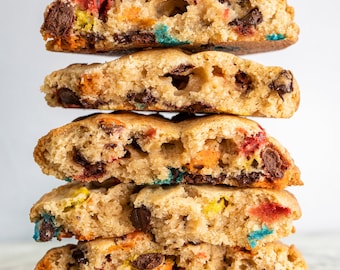 Gourmet 1/4lb M&M Chocolate Chip Cookies: Fresh Baked, Soft, Chewy