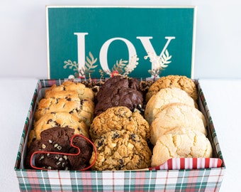 Gift Box Christmas, Chocolate Chip Cookies, Christmas Gifts for Women, Gifts for Her, Holiday Gift Box, Gifts for Her Christmas, Cookie Box