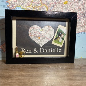 Shadow Box Map Display