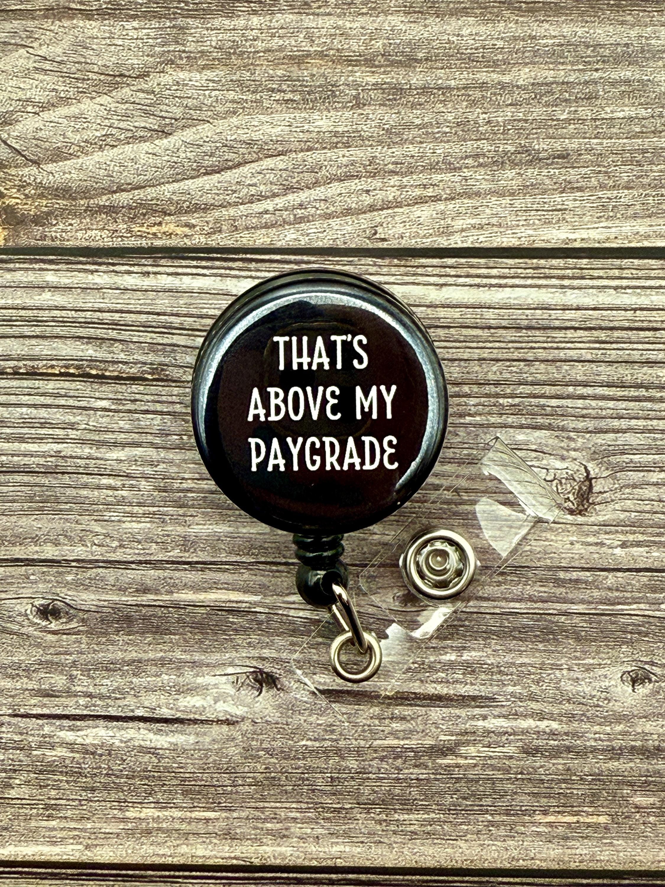 Funny badge reel,nursing badge reel