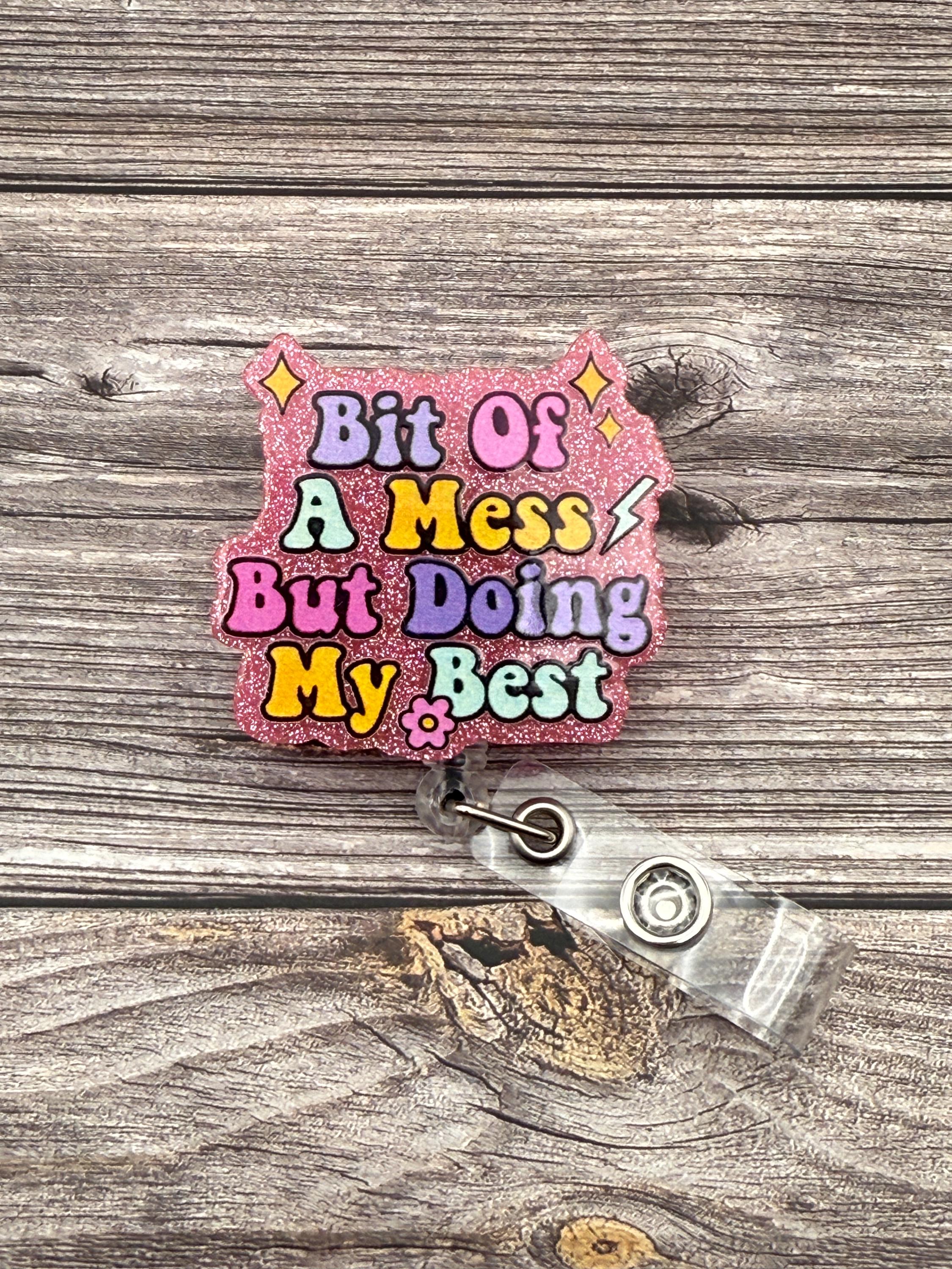 Funny badge reel, nurse badge reel - Thumbnail 2