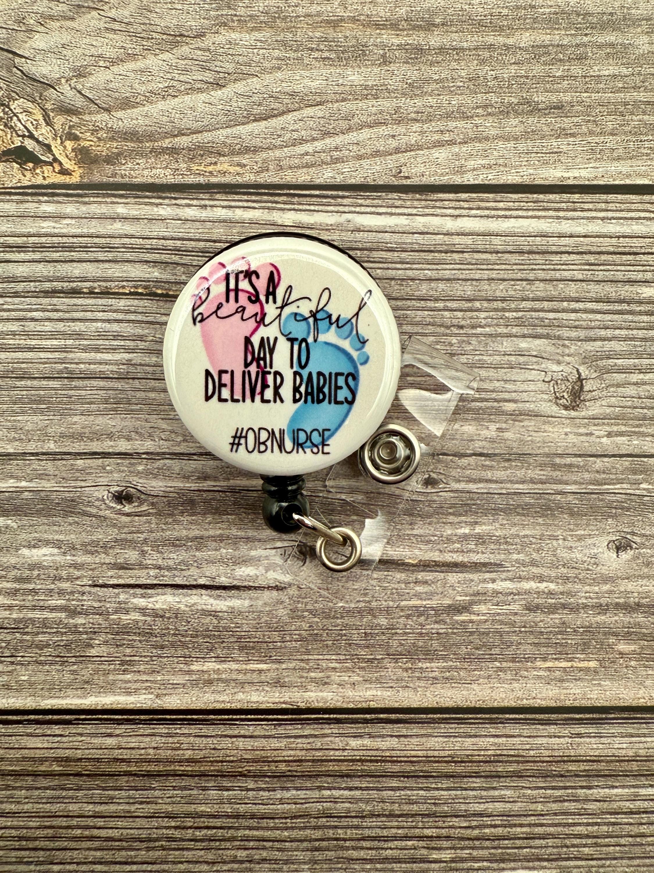OB nurse badge reel,nursing badge reel