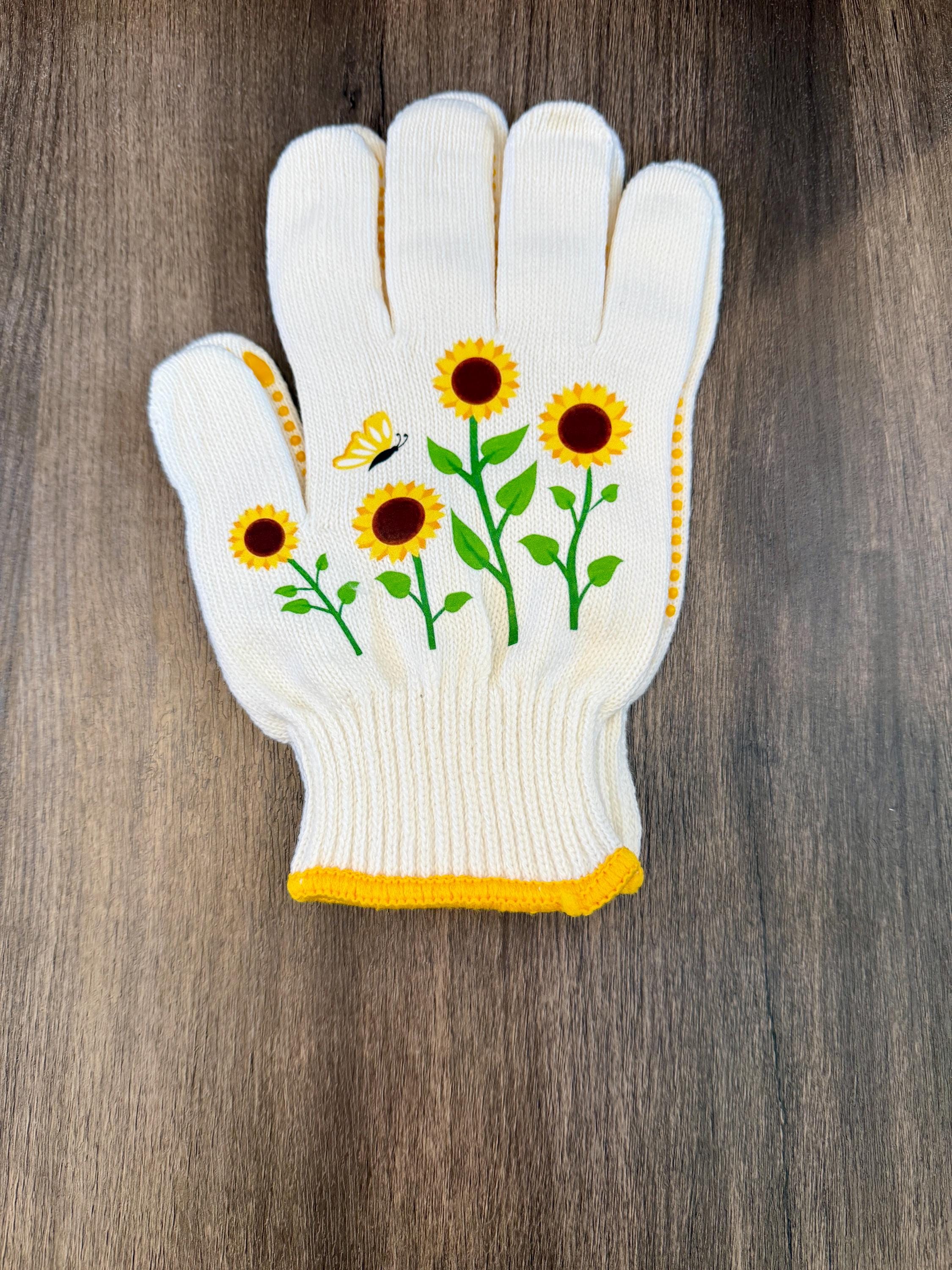 Plant Lover Gift Box: Sunflower Mug, Crochet Flower, Gardening Gloves - Thumbnail 6