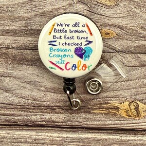 Inspirational badge reel,nursing badge reel