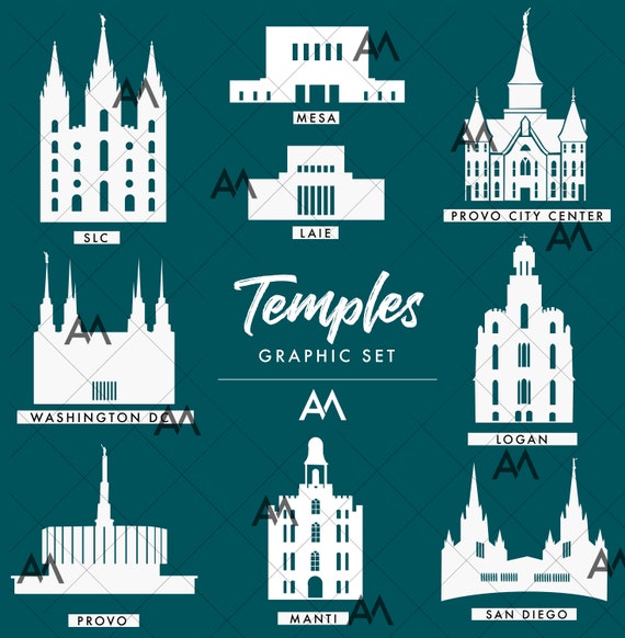Free Lds Clipart Mormon Temples