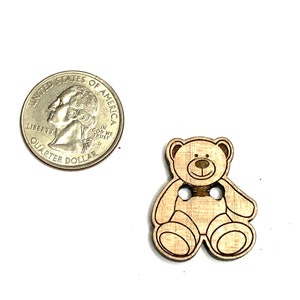 Baby Bear Button package of 6.