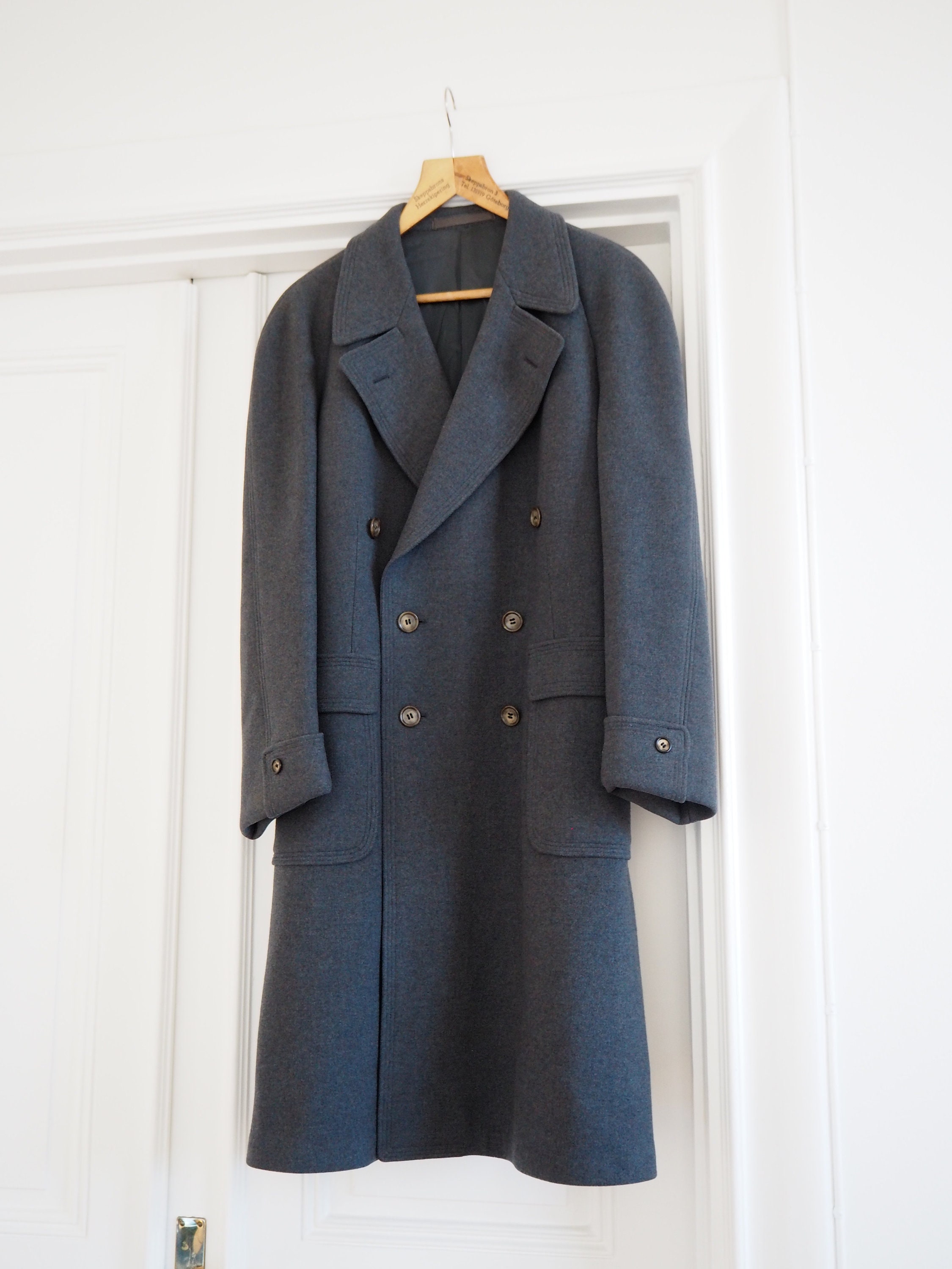 Luxurious Double Breasted Overcoat | 1940s to 1950s