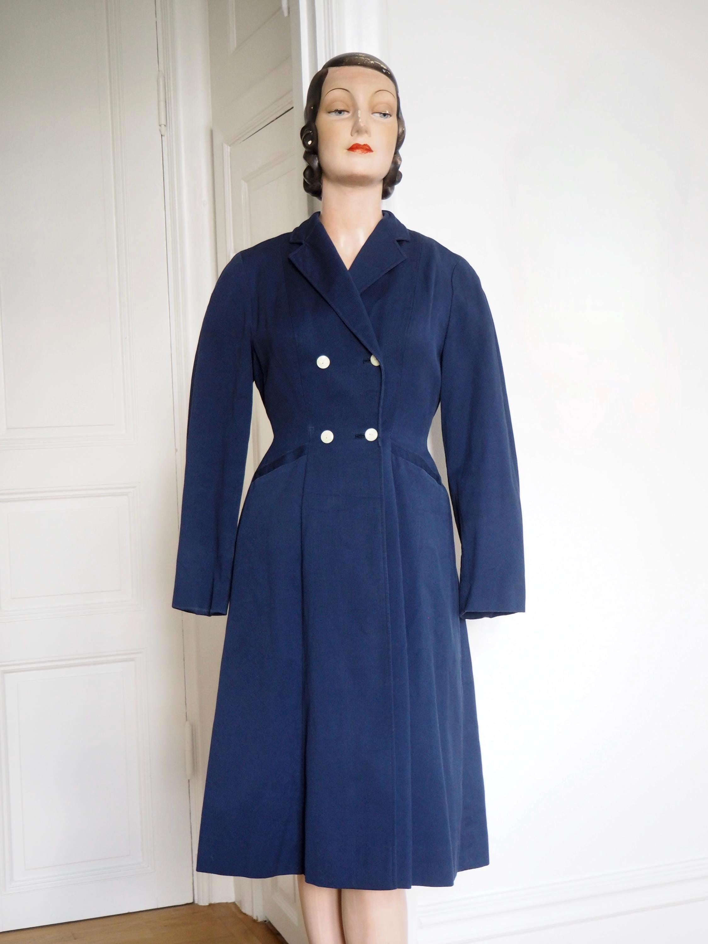 Corduroy Swing Coat - Etsy