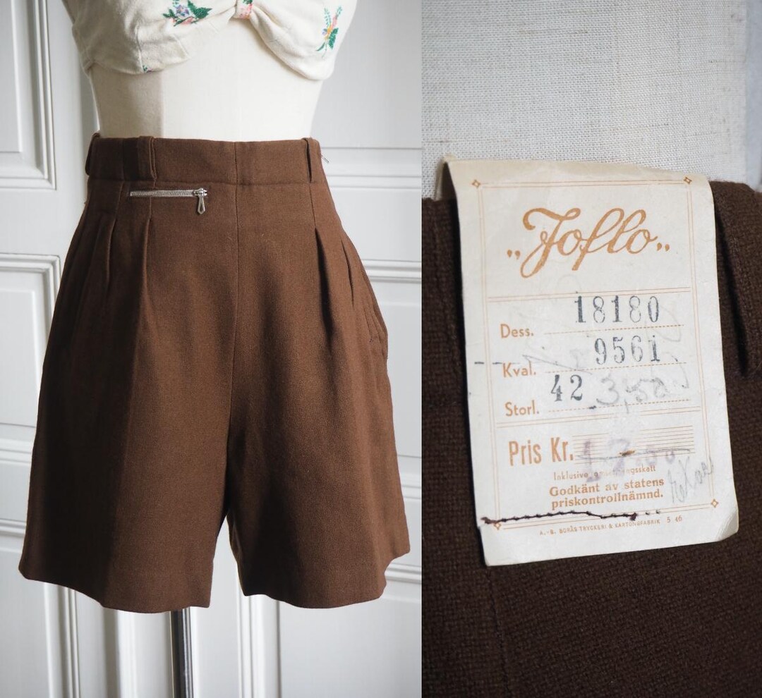 1940 WILSON / FOOTBALL GARDLE SHORTS WITH LACE UP main image 1
