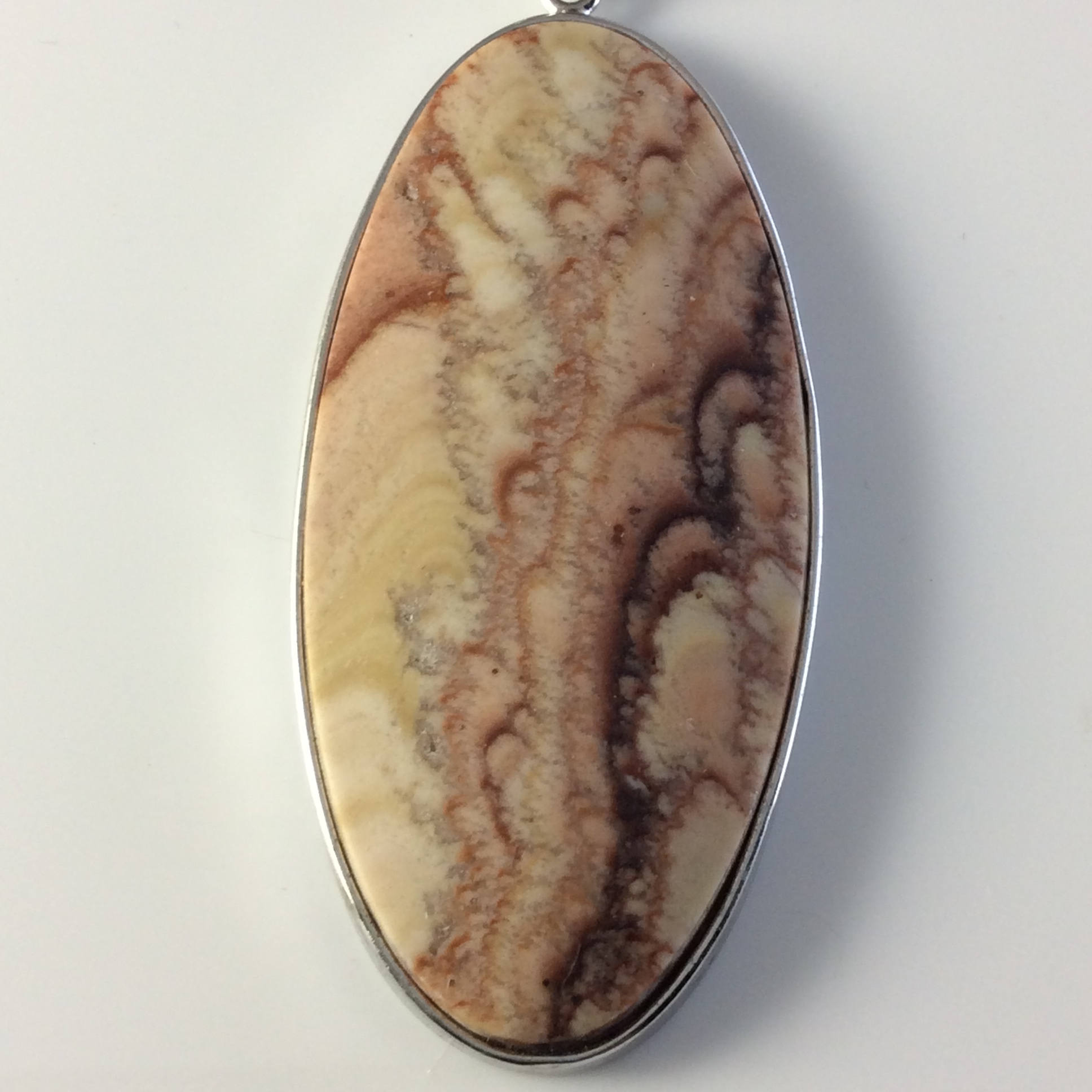 Banded Rhyolite From Mexico Polished Stone Cabochon Cut Oval in ...
