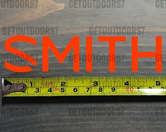 2 Smith Optics Sticker Pair Decal 5/" Die Cut Black Skis Snowboard Goggles XO