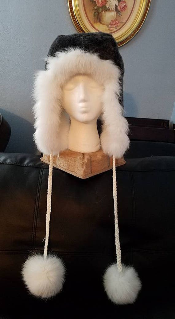 arctic fox trapper hat