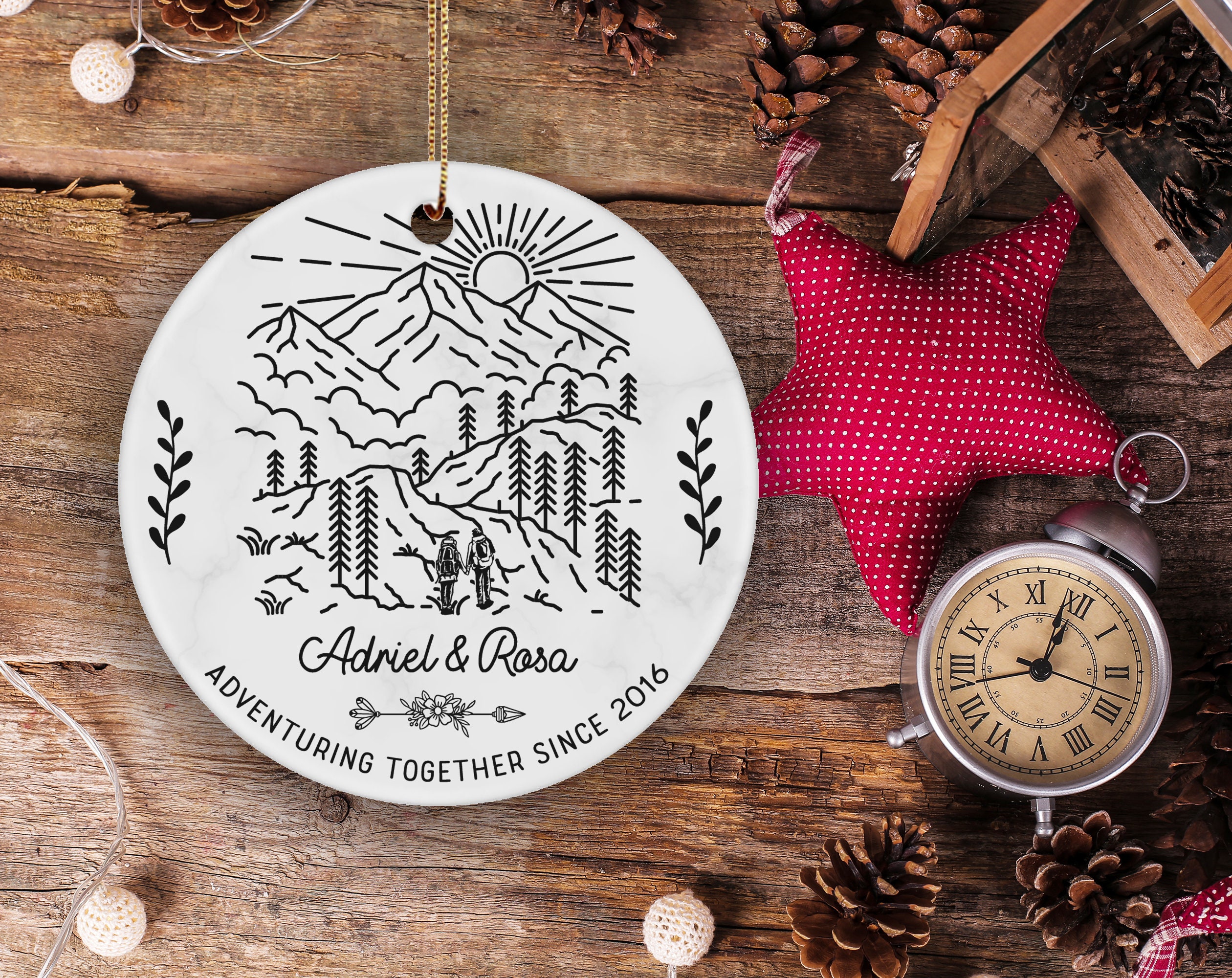 Camping Ornament Personalized Camping Tent Personalized Etsy